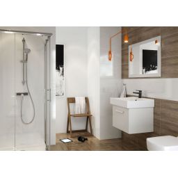 Cersanit Mille bateria prysznicowa ścienna czarna/chrom S951-034