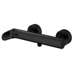 Cersanit Inverto bateria prysznicowa czarna uchwyty 2 Design in 1 czarny i złoty S951-290