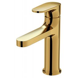 Cersanit Inverto bateria umywalkowa stojąca złoty połysk uchwyty 2 Design in 1 złote S951-297