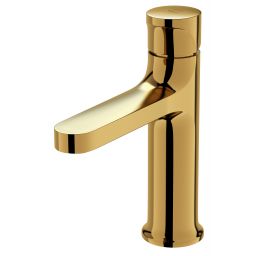 Cersanit Inverto bateria umywalkowa stojąca złoty połysk uchwyty 2 Design in 1 złote S951-297