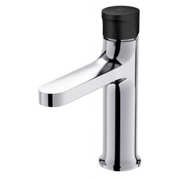 Cersanit Inverto bateria umywalkowa stojąca chrom uchwyty 2 Design in 1 chrom i czarny S951-300