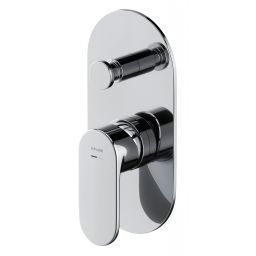 Cersanit Crea bateria wannowo-prysznicowa podtynkowa chrom S951-305