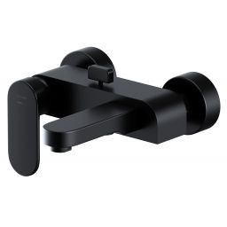 Cersanit Crea bateria wannowo-prysznicowa ścienna czarna S951-307