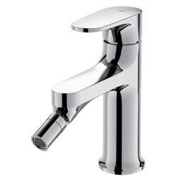 Cersanit Inverto bateria bidetowa chrom uchwyty 2 Design in 1 chrom i czarny mat S951-318