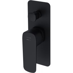 Cersanit Larga bateria wannowo-prysznicowa podtynkowa czarny mat S951-373