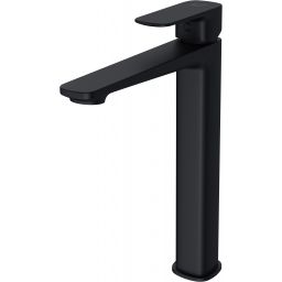 Cersanit Larga bateria umywalkowa stojąca wysoka czarny mat S951-391