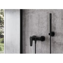 Cersanit Moduo bateria prysznicowa ścienna czarna S951-577