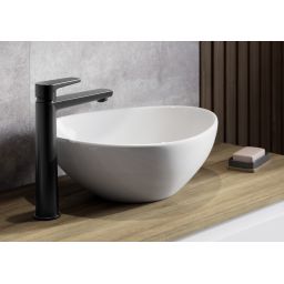 Cersanit Moduo bateria umywalkowa stojąca wysoka czarna S951-585