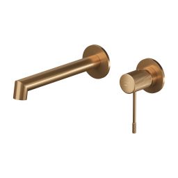 Cersanit Zen bateria umywalkowa podtynkowa miedź szczotkowana S951-803