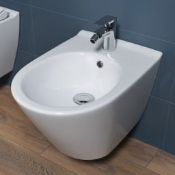 Cersanit City Oval bidet wiszący biały K35-043