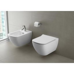 Cersanit Virgo bidet wiszący biały K118-001