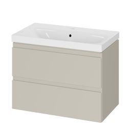 Cersanit Moduo umywalka 80x38 cm prostokątna ścienna-meblowa biała K116-012