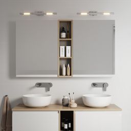 Cersanit Moduo szafka 60 cm lustrzana wisząca szara S929-017