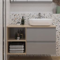 Cersanit Moduo blat 99,8x45 cm dąb S590-024