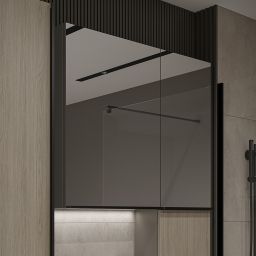 Cersanit Virgo szafka 40 cm lustrzana wisząca biała S522-010