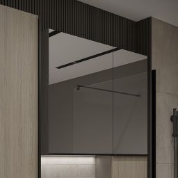 Cersanit Virgo szafka 40 cm lustrzana wisząca szara S522-011