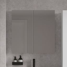 Cersanit City szafka 60 cm lustrzana wisząca biały połysk S584-024-DSM