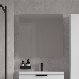 Cersanit City szafka 40 cm lustrzana wisząca biały połysk S584-022-DSM