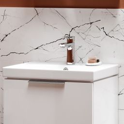 Cersanit City blat 125x45 cm biały S584-043