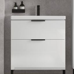 Cersanit City uchwyt meblowy czarny mat S584-033