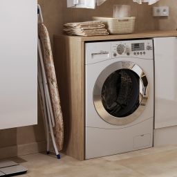 Cersanit City szafka 65 cm pod pralkę stojąca biały połysk S584-027-DSM