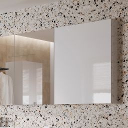 Cersanit City szafka 60 cm wisząca boczna biały połysk S584-021-DSM