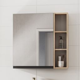 Cersanit Moduo szafka 60 cm boczna wisząca antracyt S590-074-DSM