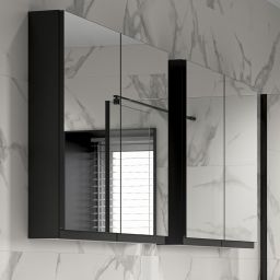 Cersanit Moduo szafka 40 cm lustrzana antracyt S590-071-DSM