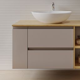 Cersanit Moduo szafka 20x44,6x55 cm boczna wisząca kaszmir S590-117