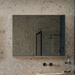 Cersanit Moduo szafka 40x14,4x80 cm z lustrem kaszmir S590-108-DSM