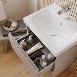 Cersanit Moduo szafka 59,5x37,5x57 cm podumywalkowa wisząca kaszmir S590-106-DSM