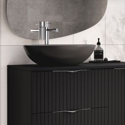 Cersanit Tirso blat 60x45 cm czarny S1021-013