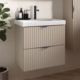 Cersanit Tirso umywalka z szafką 60 cm kaszmir S801-541