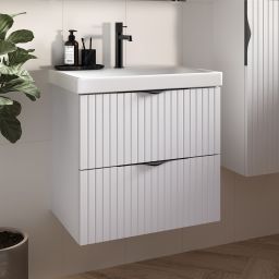 Cersanit Tirso umywalka z szafką 60 cm białą S801-545