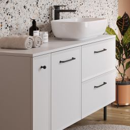 Cersanit Milagros uchwyt szafki czarny S1021-018