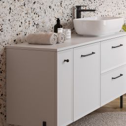 Cersanit Milagros szafka 40x44,6x55,1 cm boczna wisząca biały mat S102-2011