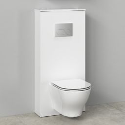 Cersanit Milagros szafka górna z drzwiami do stelaża 56 cm biały mat S1026-039