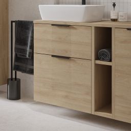 Cersanit City szafka 79,4x44,7x72 cm podumywalkowa wisząca dąb S584-120