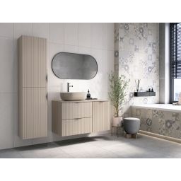 Cersanit Tirso szafka 59,4x44,7x57,2 cm podumywalkowa wisząca kaszmir S1015-005