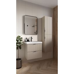 Cersanit Tirso szafka 99,4x44,6x57,2 cm podumywalkowa wisząca kaszmir S1015-013