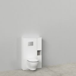 Cersanit Milagros szafka do zabudowy stelaża podtynkowego 56 cm biały mat S1026-035