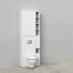 Cersanit Milagros szafka do zabudowy stelaża podtynkowego 56 cm biały mat S1026-035