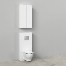 Cersanit Milagros szafka do zabudowy stelaża podtynkowego 56 cm biały mat S1026-035