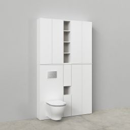 Cersanit Milagros szafka dolna z drzwiami do stelaża 56 cm biały mat S1026-041