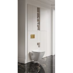 Cersanit Moduo szafka górna z drzwiami do stelaża 56 cm kaszmir S1026-053