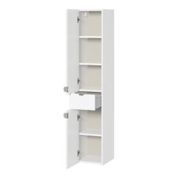 Cersanit Ovida szafka 30x30x150 cm boczna wisząca biała S1058-004