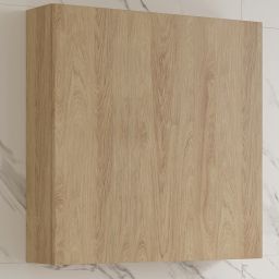 Cersanit Ovida szafka 59,4x13,8x59,2 cm boczna wisząca dąb S1058-014