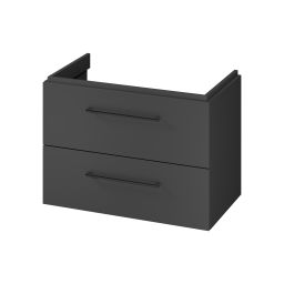 Cersanit Larga szafka 79,4x44,4x57,2 cm podumywalkowa wisząca antracyt S164-037