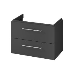 Cersanit Larga szafka 79,4x44,4x57,2 cm podumywalkowa wisząca antracyt S164-037