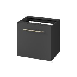 Cersanit Larga szafka 60x44,4x55,1 cm boczna wisząca antracyt S164-045